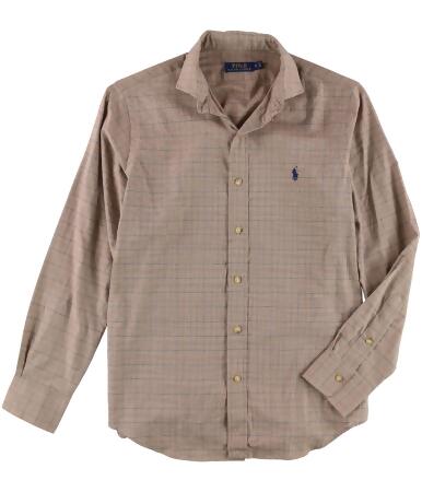 Ralph Lauren Mens Cotton Twill Button Up Shirt - S