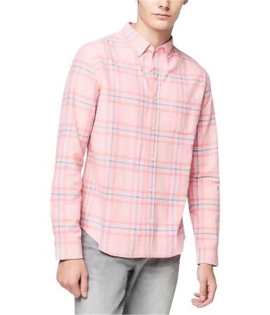 Aeropostale Mens Plaid Button Up Shirt - L