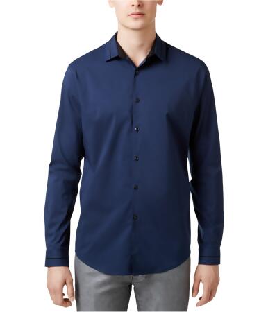 I-n-c Mens Fernando Button Up Shirt - L