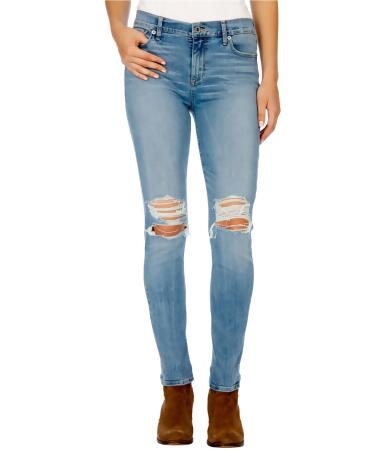 Lucky Brand Womens Ripped Skinny Fit Jeans - 32