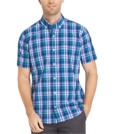 Izod Mens Breezy Button Up Shirt - S