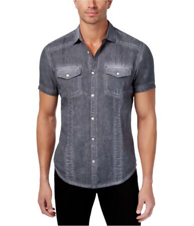 I-n-c Mens Vintage Button Up Shirt - S