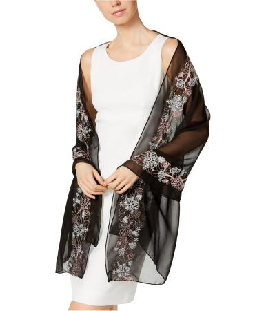 I-n-c Womens Embroidered Wrap - One Size