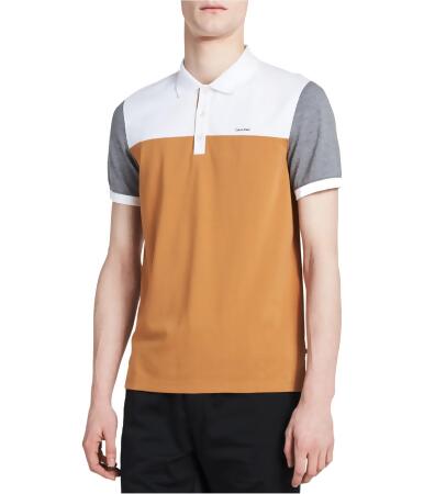 Calvin Klein Mens Liquid Cotton Rugby Polo Shirt - 2XL