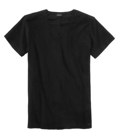 Diesel Mens Unfinished Texture Basic T-Shirt - S