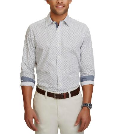 Nautica Mens Floral Button Up Shirt - XL