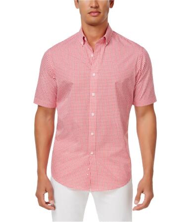 Club Room Mens Skylark Button Up Shirt - L