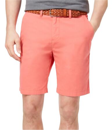 Tommy Hilfiger Mens June Bug Flat Front Casual Chino Shorts - 36