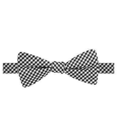 Countess Mara Mens Gingham Bow Tie - One Size