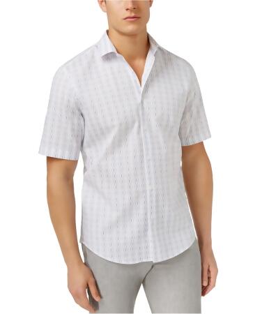 Alfani Mens Dash Button Up Shirt - M