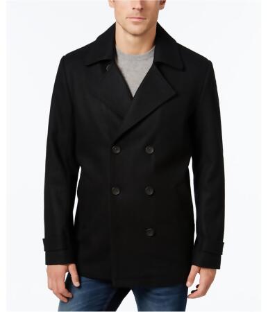 Calvin Klein Mens Wool Pea Coat - L