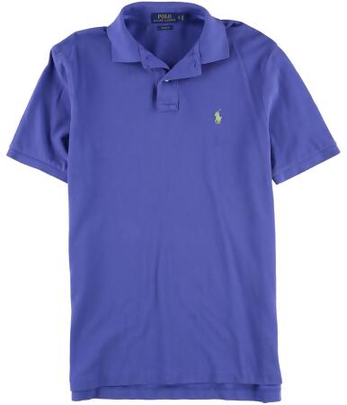 Ralph Lauren Mens Weathered Me Knit Rugby Polo Shirt - S