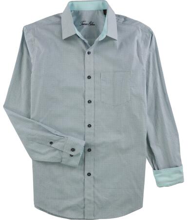 Tasso Elba Mens Foulard Button Up Shirt - S
