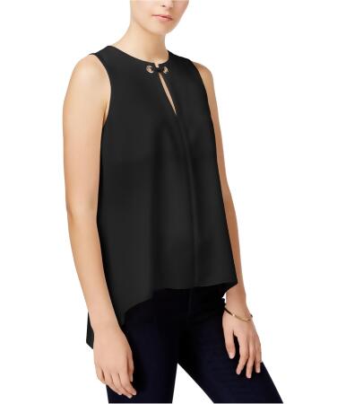 Rachel Roy Womens Sleek Keyhole Pullover Blouse - XS