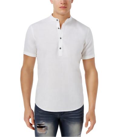 I-n-c Mens Popover Henley Shirt - M