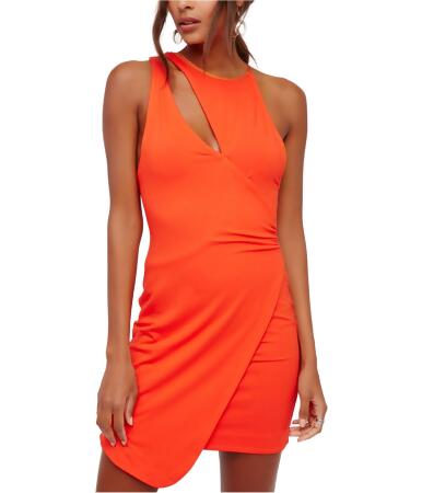 Free People Womens Toast To That Cutout Bodycon Dress - L