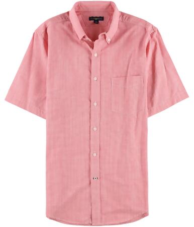 Club Room Mens Lined Button Up Shirt - M