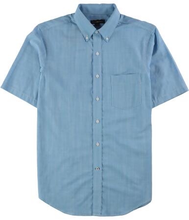 Club Room Mens Lined Button Up Shirt - S