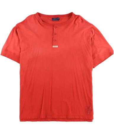 Ralph Lauren Mens Sl Henley Shirt - 2LT