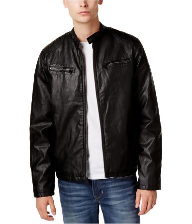 Levi's Mens Faux Leather Motorcycle Jacket - S