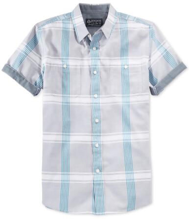 American Rag Mens Gains Button Up Shirt - S