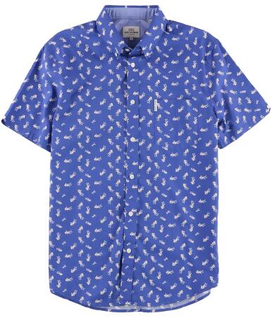 Ben Sherman Mens Buzz Buzz Button Up Shirt - M