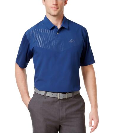 Greg Norman Mens Stretch Rugby Polo Shirt - M