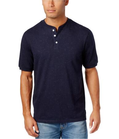 Weatherproof Mens Speckled Henley Shirt - S