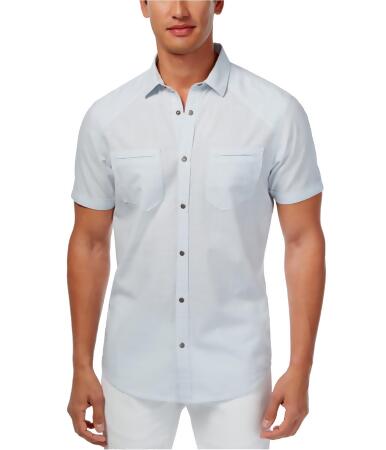 I-n-c Mens Dual Pocket Button Up Shirt - M