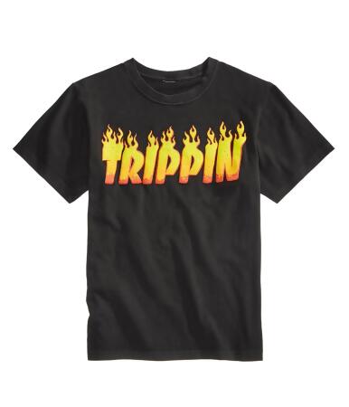 Ring Of Fire Mens Trippin' Graphic T-Shirt - M