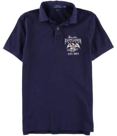 Ralph Lauren Mens Our Banner Of Glory Rugby Polo Shirt - M