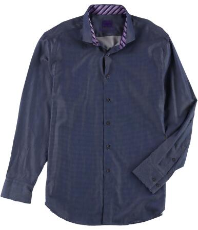 Michelsons London Mens Mirco Dot Button Up Shirt - L