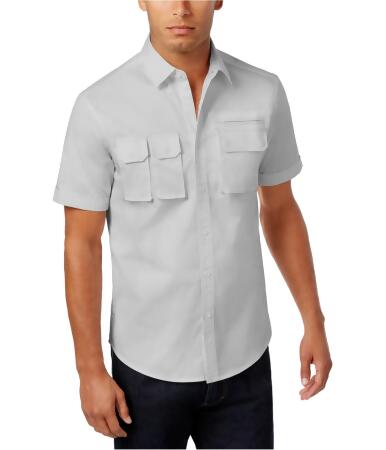 Sean John Mens Big Tall Twill Button Up Shirt - S