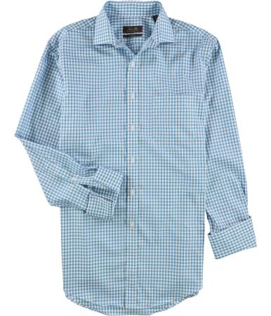 Tasso Elba Mens Non-Iron Button Up Dress Shirt - 15