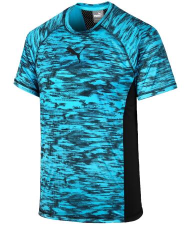 Puma Mens Drycell Printed Basic T-Shirt - M