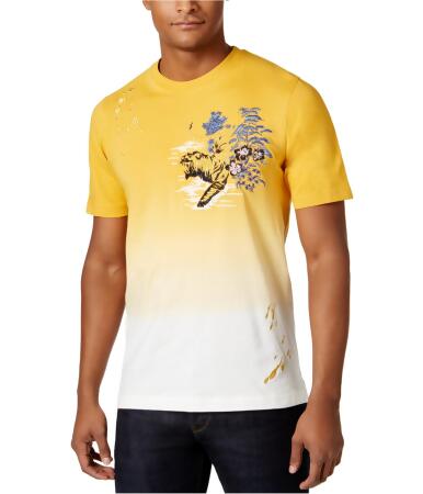 Sean John Mens Embroidered On The Hunt Graphic T-Shirt - L