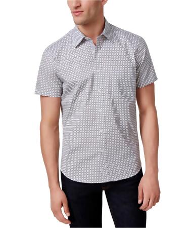 Con.struct Mens Circle Button Up Shirt - M