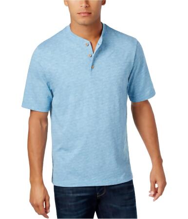 Weatherproof Mens Melange Henley Shirt - S