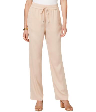 Bar Iii Womens Ruched Casual Trousers - L