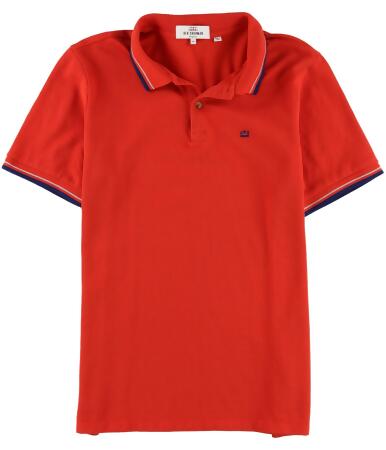 Ben Sherman Mens Contrast Texture Rugby Polo Shirt - M