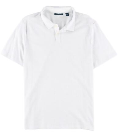 Perry Ellis Mens Jacquard Rugby Polo Shirt - L