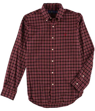 Ralph Lauren Mens Checked Button Up Shirt - S