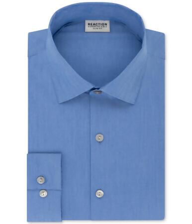 Kenneth Cole Mens Techni-Cole Button Up Dress Shirt - 17 1/2