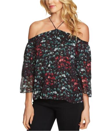 1.State Womens Tiered Sleeve Knit Blouse - XL