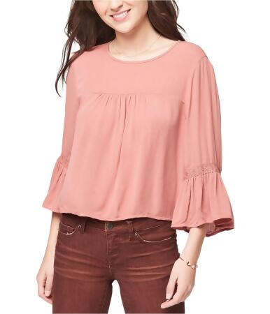 Aeropostale Womens Crinkled Peasant Blouse - XL