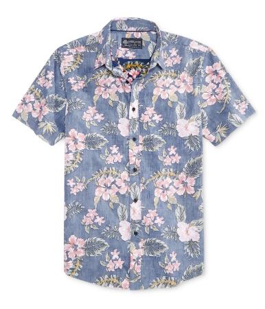 American Rag Mens Floral Button Up Shirt - XL