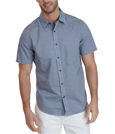 Nautica Mens Short Sleeve Cotton Button Up Shirt - S