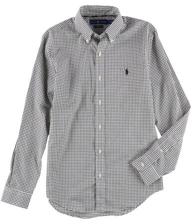 Ralph Lauren Mens Checkered Button Up Shirt - S