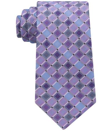 Kenneth Cole Mens Geometric City Necktie - One Size