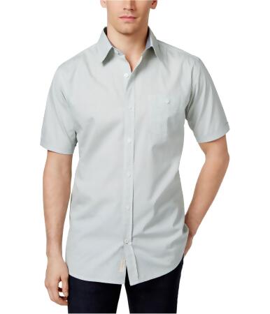 Weatherproof Mens Diamonds In The Rough Button Up Shirt - L